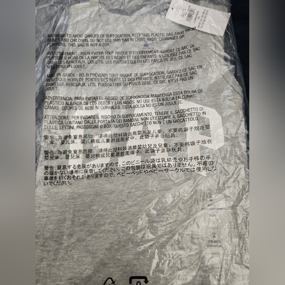 NWT! Gap, Logo Crew Neck Tank Top, Grey/White, Size 2 -NEW! - Picture 3 of 3